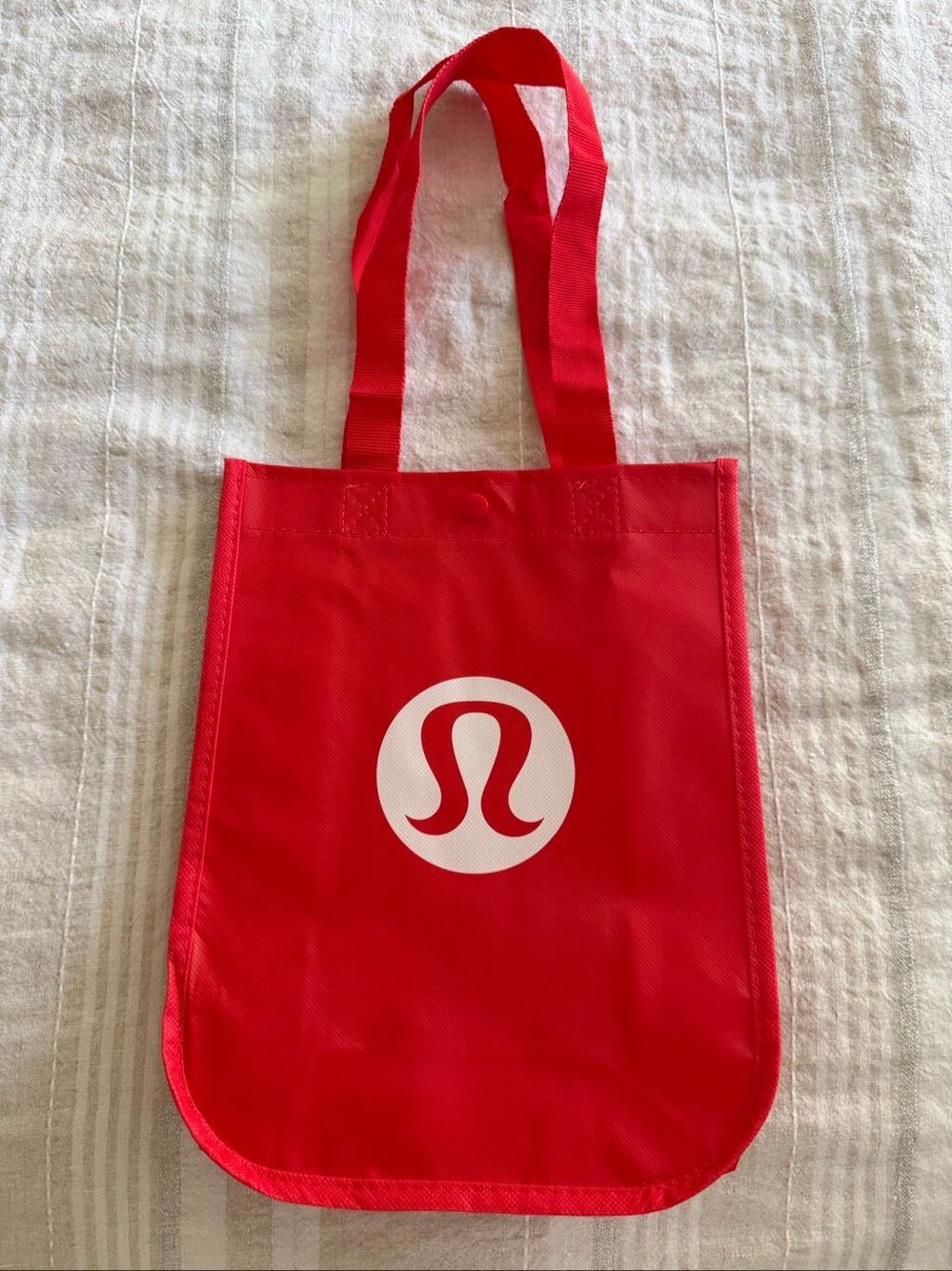 Lululemon Reusable Shopping Bag Red Small